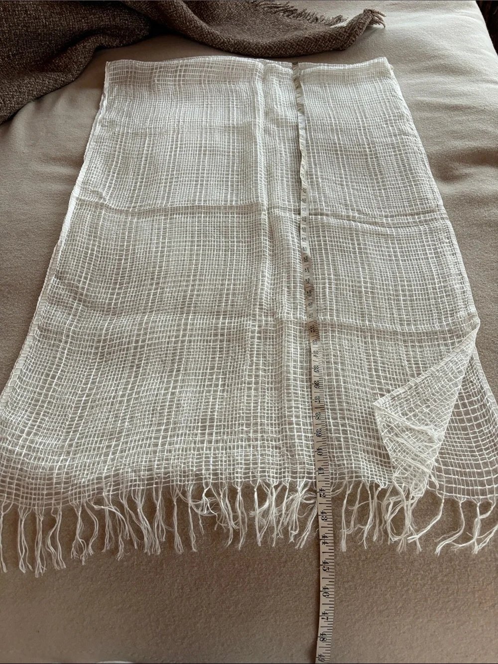 Featherweight Woolen and Silk Scarf